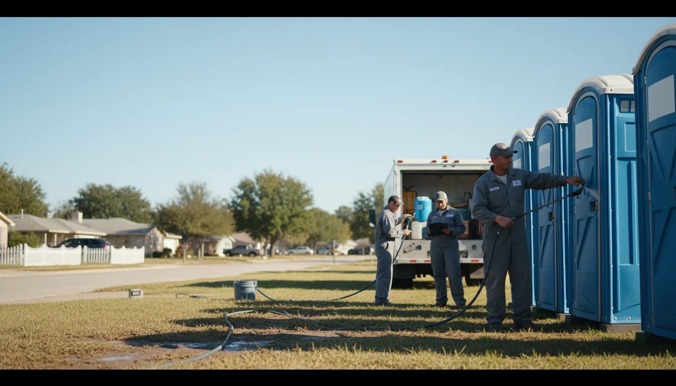Long-Term Portable Toilet Rental in Ashley, IL near me